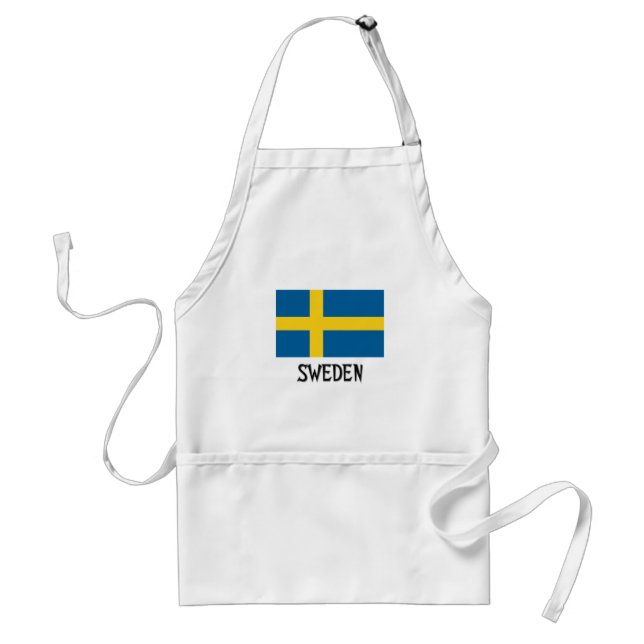 Sverigeflagga Förkläde (Framsidan)