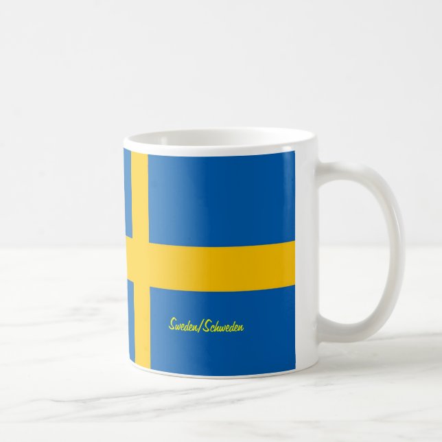 sverigeflagga kaffemugg (Höger)