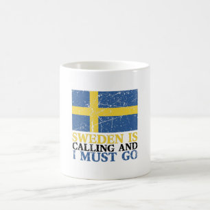 Sverigeflagga Kaffemugg