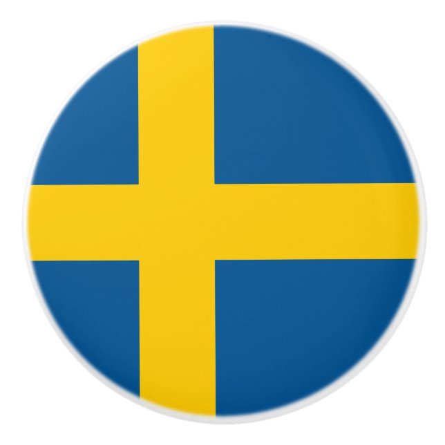 Sverigeflagga Knopp (Framsidan)