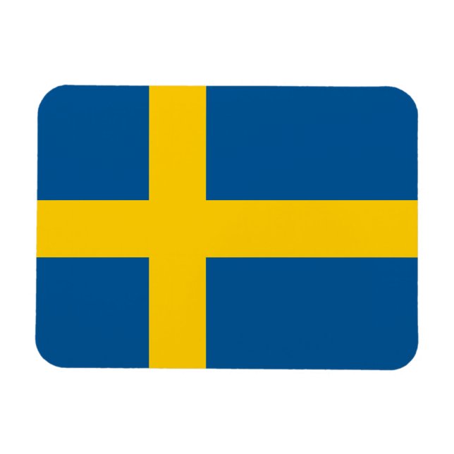 Sverigeflagga Magnet (Horisontell)