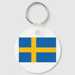 Sverigeflagga Nyckelring