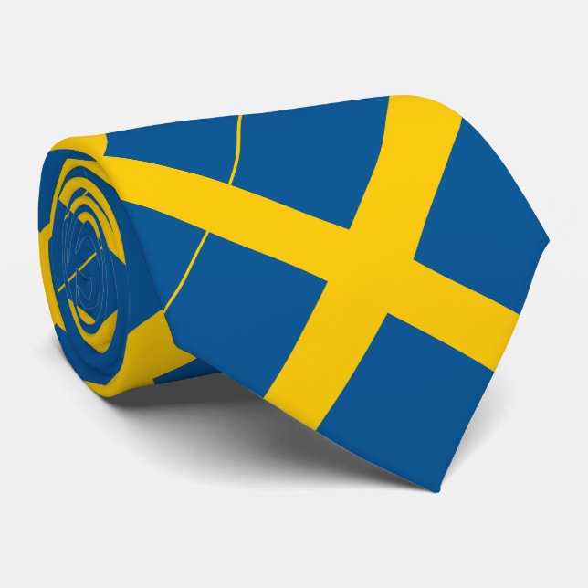 Sverigeflagga Slips (Rullad)