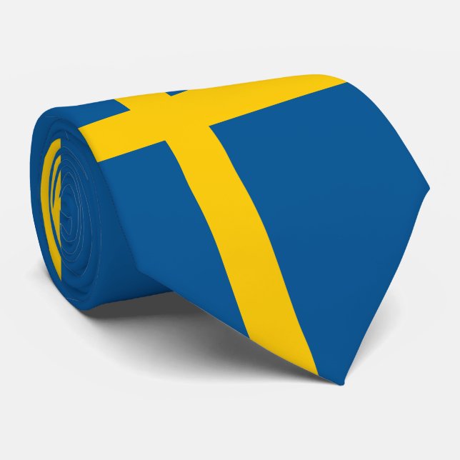 Sverigeflagga Slips (Rullad)