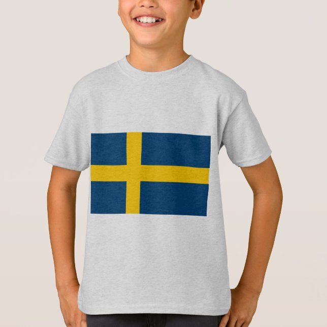 Sverigeflagga T-shirt (Framsida)