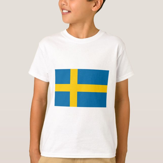 Sverigeflagga Tee (Framsida)