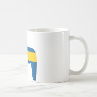 SverigeflaggaDala häst Kaffemugg