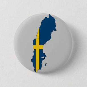 Sverigeflaggakarta Knapp
