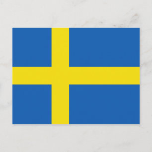 Sverigeflaggavykort Vykort