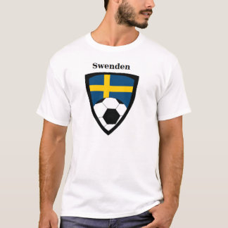 Sverigefotboll Tee Shirt