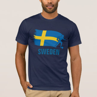 Sverigefotbollflagga T Shirt