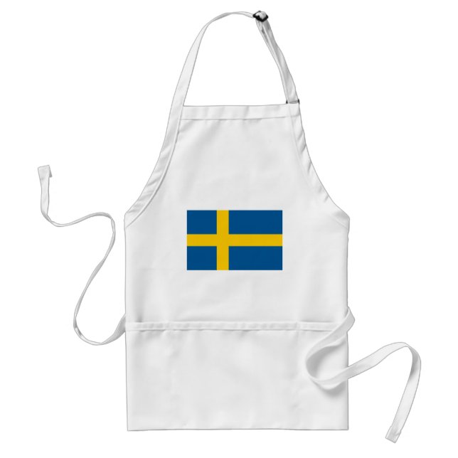 Sverigens Flagga Förkläde (Framsidan)