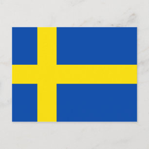 Sverigens Flagga Vykort