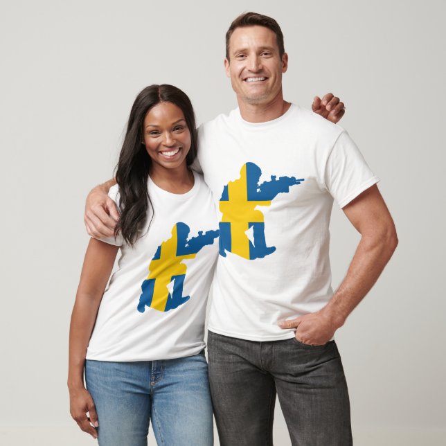 Sverigens försegling t shirt (Unisex)
