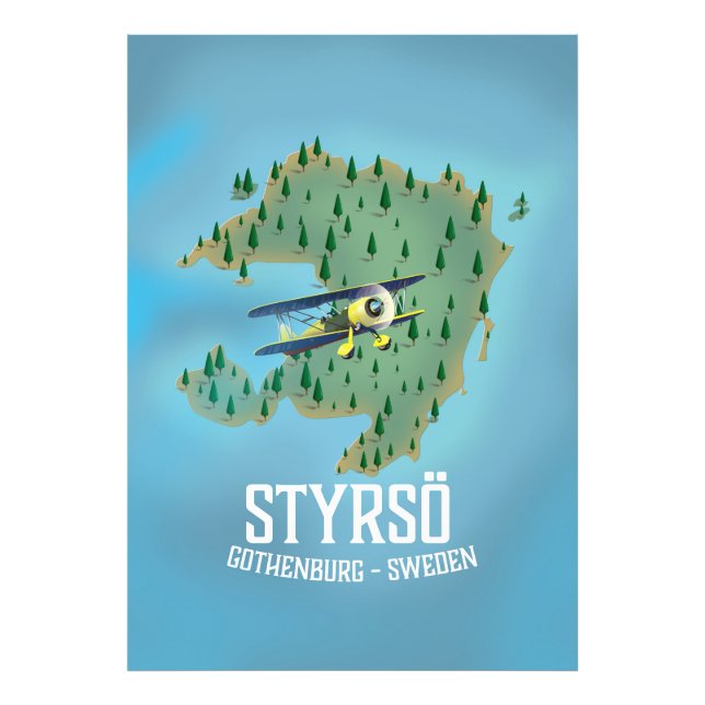 Sverigens reseaffisch. fototryck (Framsidan)