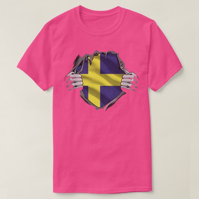 Sverigens Skandinavien T Shirt (Design framsida)
