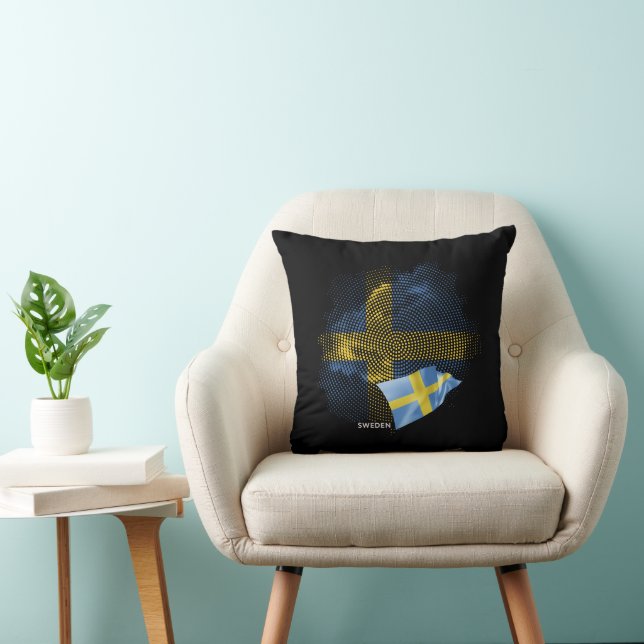 Sveriges flagga kudde (Stol)