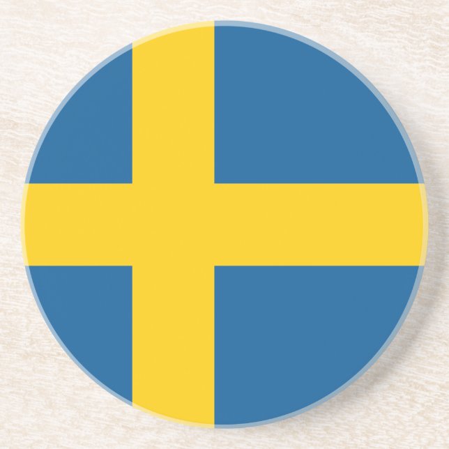 Sveriges flagga underlägg (Framsidan)