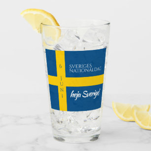 Sveriges nationaldag - Sveriges riksdag - Flagga Glaskopp