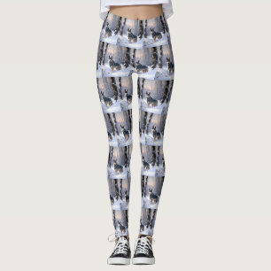 Sveriges valhund Låt det snöa jul Leggings