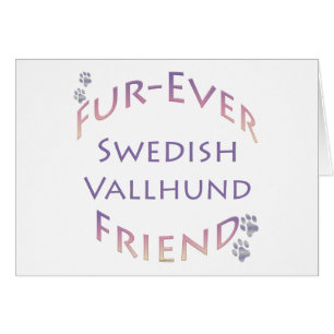 Sveriges Vallhund Furever Friend Hälsningskort