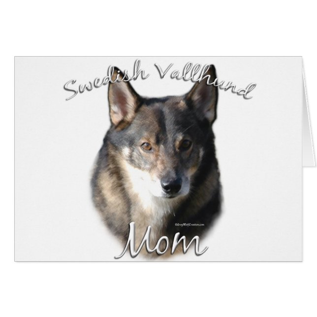 Sveriges Vallhund Mamma 2 Hälsningskort (Framsidan Horizontal)