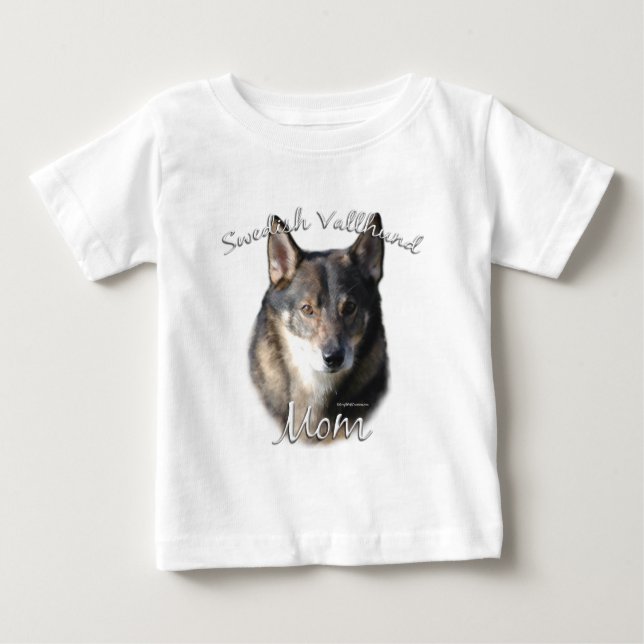 Sveriges Vallhund Mamma 2 T Shirt (Framsida)