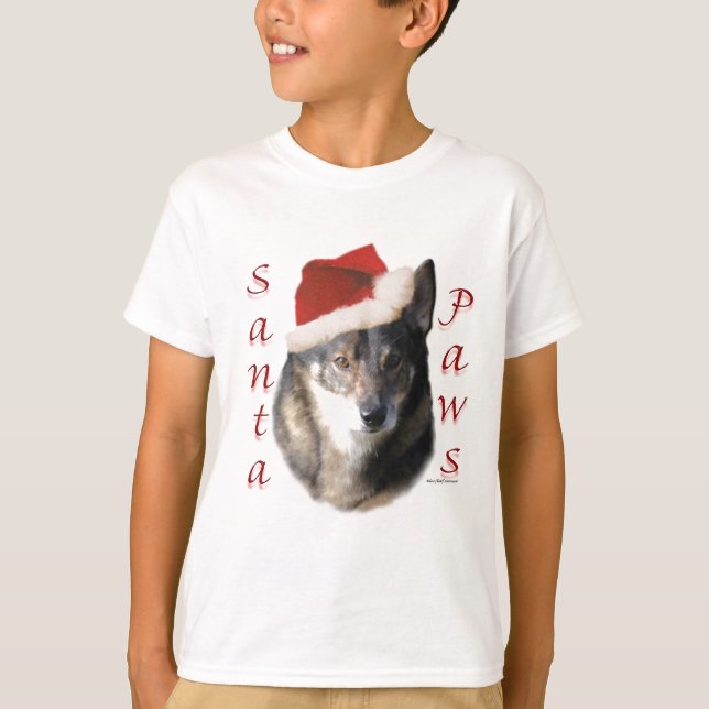 Sveriges Vallhund Santa Tassar Tröja (Framsida)