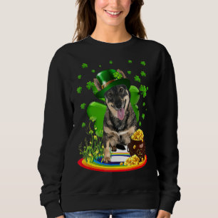 Sveriges Vallhund St patricks day Irish Shamrock D T Shirt