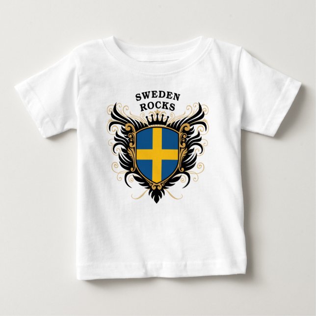 Sverigestenar T-shirt (Framsida)