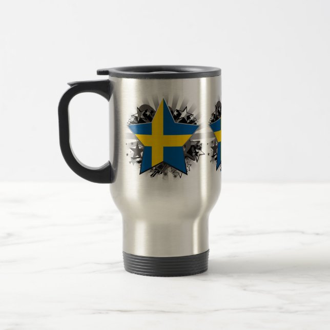 Sverigestjärna Resemugg (Vänster)
