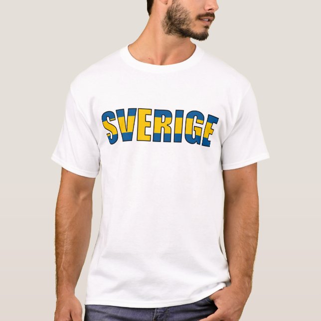 Sverigesvenskflagga Tröja (Framsida)