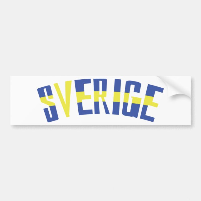 sverigesymbol bildekal (Framsidan)