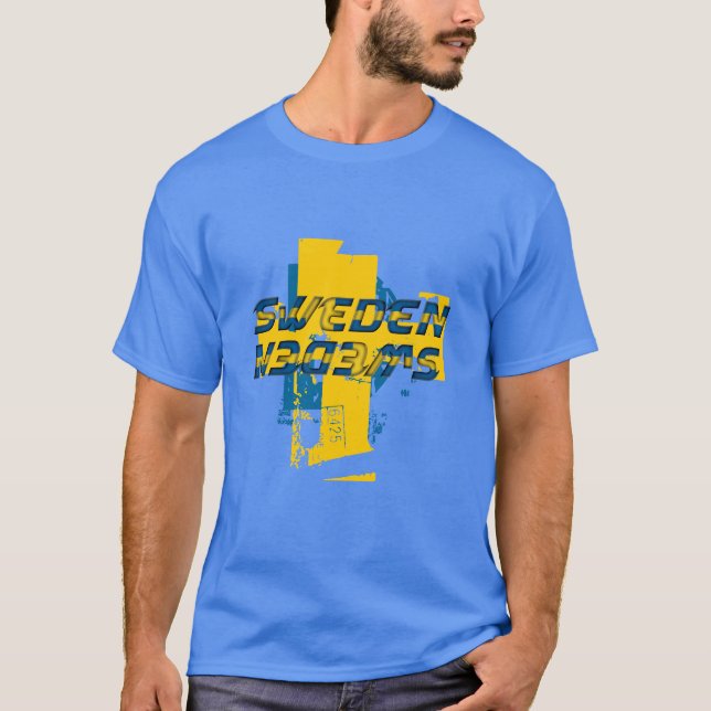 SverigeT-tröja T-shirt (Framsida)