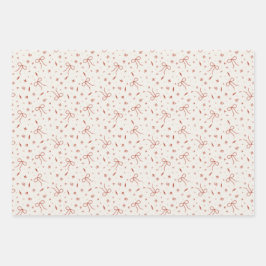 Svet Helgdag Charm Wrapping Papper uppsättning