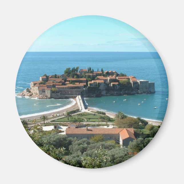 Sveti Stefan Magnet (Framsidan)