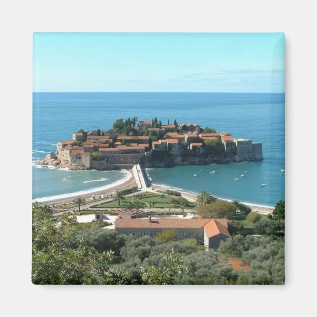 Sveti Stefan Magnet (Framsidan)