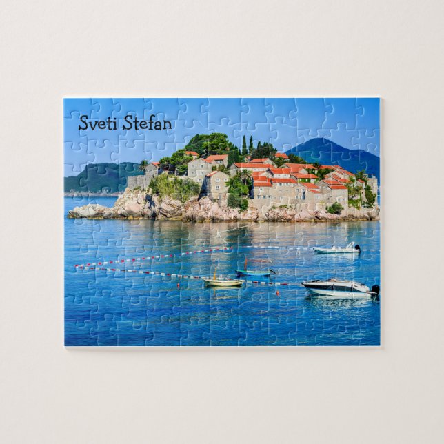 Sveti Stefan Montenegro Pussel (Horisontell)