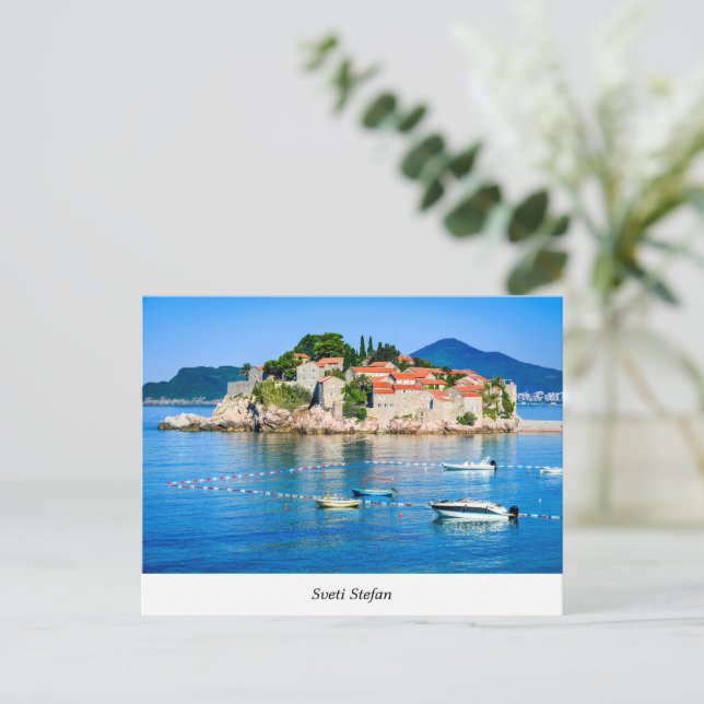 Sveti Stefan Vykort (Stående Fram)