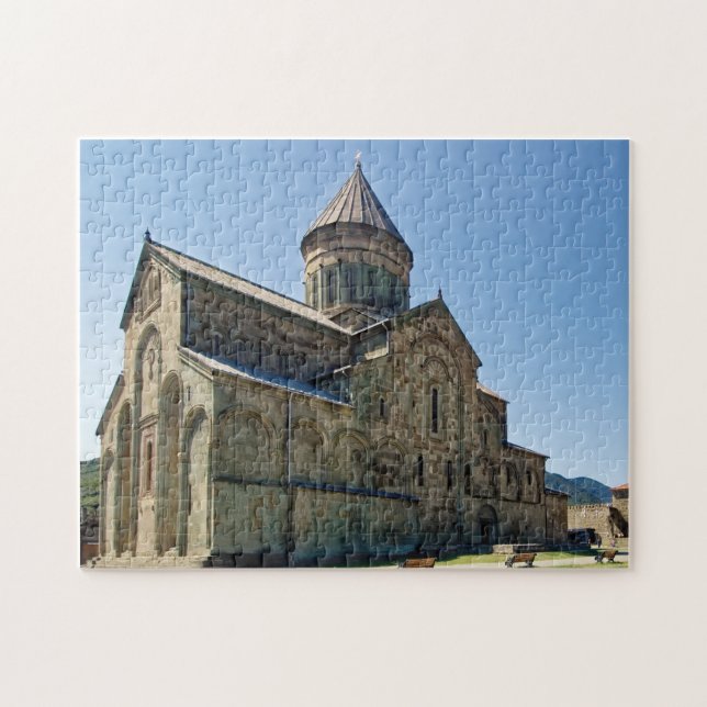 Svetitskhoveli Cathedral, Mtskheta, Georgien Pussel (Horisontell)