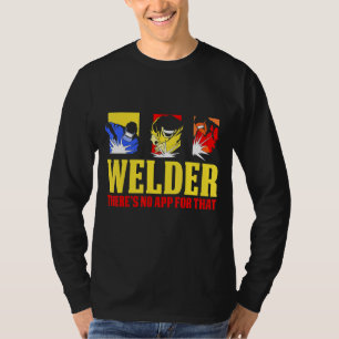 Svetsa dem utan app för den Metall-arbetaren Welde T Shirt