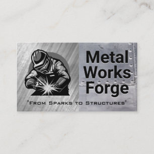 Svetsarbete Blue Collar Work Visitkort