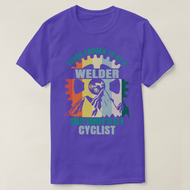 Svetsare Biker design T Shirt (Design framsida)