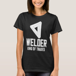 Svetsare Kung i handels- och välfärdsbutiker som s T Shirt