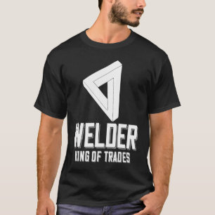 Svetsare Kung i handels- och välfärdsbutiker som s T Shirt