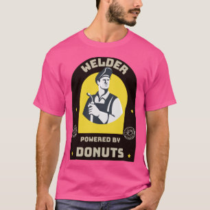 Svetsare med Donuts1-motor T Shirt