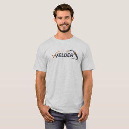 Svetsare Minimalistisk Logotyp Fackla Gnist Design T Shirt