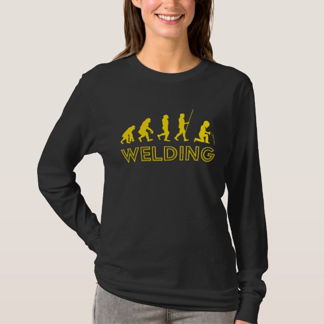 Svetsarnas utveckling t shirt (Framsida)