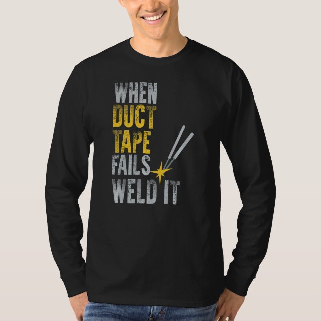 Svetsbandsvetsare T Shirt (Framsida)