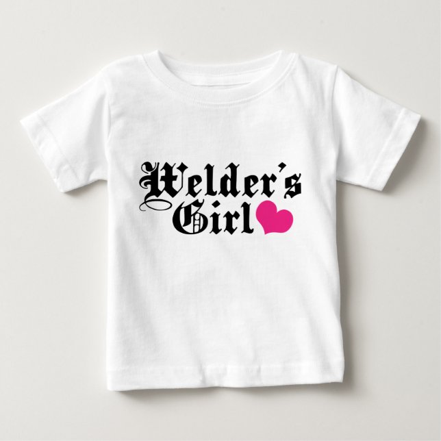 Svetsflicka Tee Shirt (Framsida)